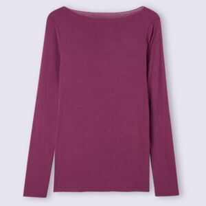 Intimissimi Plum Long Sleeve Top